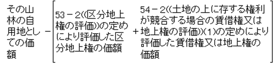 (1)の場合の算式