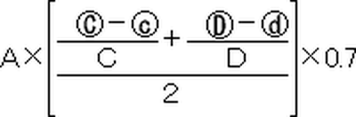 189-3のイに定める算式